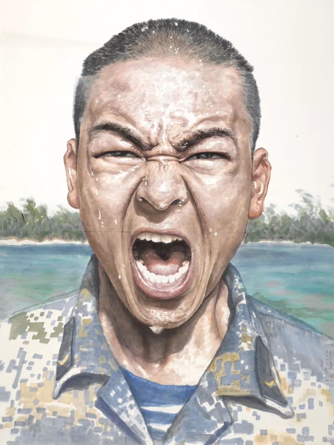 李翔 南海·南海 300cm×230cm 2013年