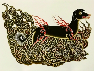 天狗(皮影) 甘肃庆阳