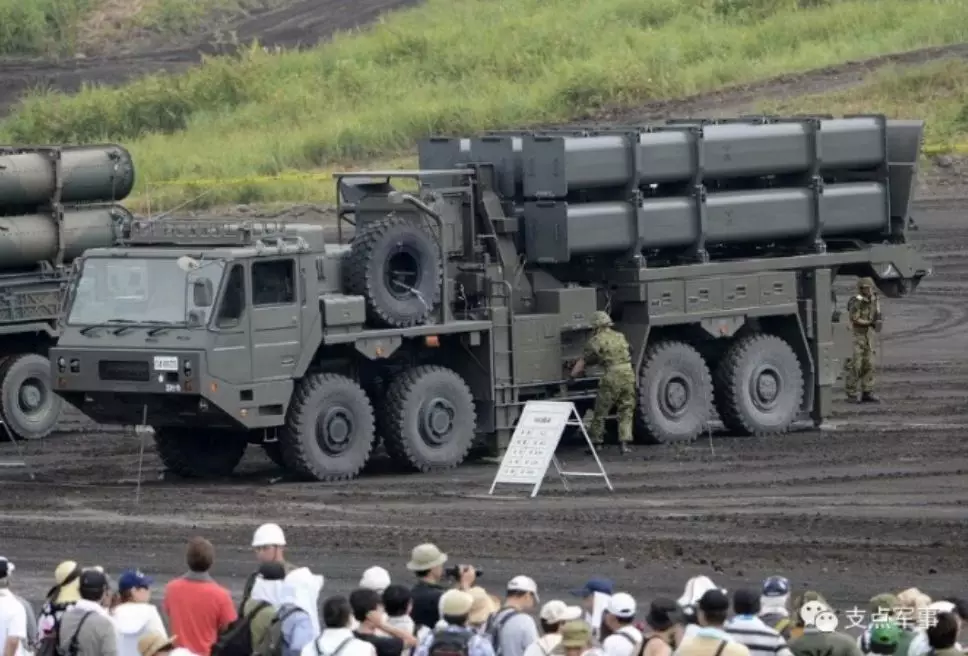 日本岸舰导弹故意给中国海军"添堵"