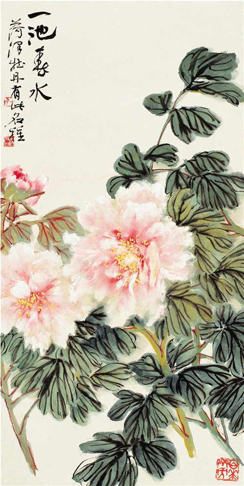 陸抑飛 花鳥 石榴圖 一池春水——纪念陆抑非诞辰一百一十周年作品展_央博_央视网(cctv.com)