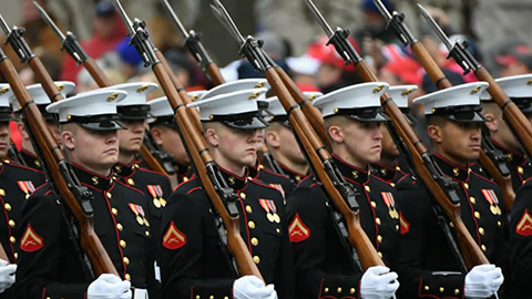 美国官员对abc表示,当天计划参与阅兵式的美军人员共有5000-7000人