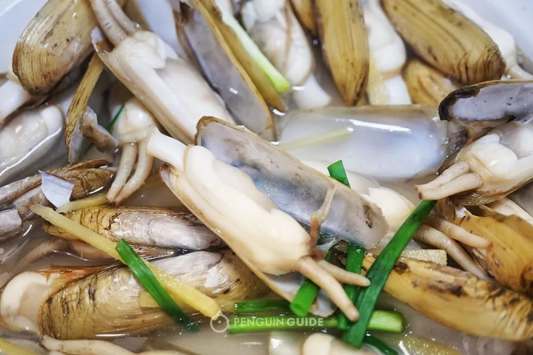 盐水蛏子 @阿岳饭店