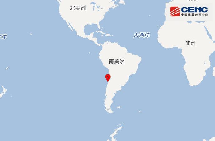 智利发生66级地震首都圣地亚哥有强烈震感
