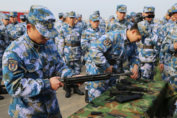 东部战区海军航空兵某场站组织开展群众性岗位练兵暨比武竞赛活动