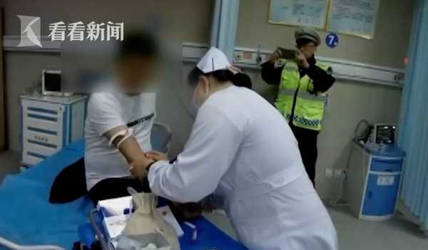 醉驾男装傻充愣 面对盘问戏精上身演了出＂哑剧＂