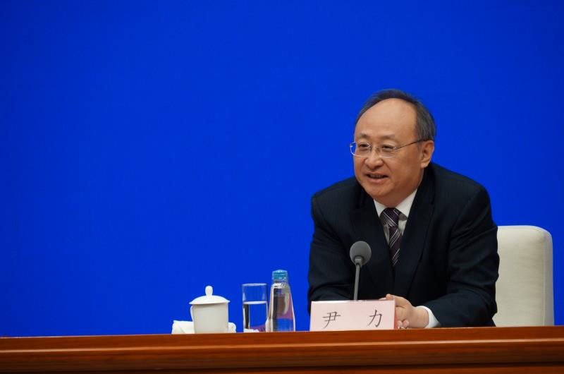 中共四川省委副书记,四川省人民政府省长尹力(刘亮 摄)