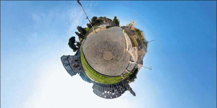 【"疫"线vr报道】空城罗马 战疫无声