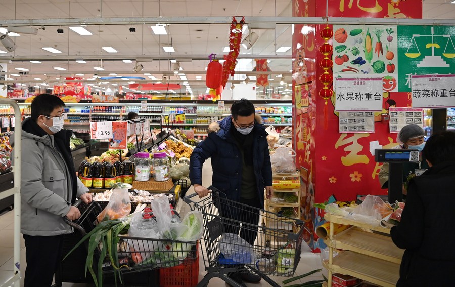 China S Cpi Up 0 9 Pct In January 英语频道 央视网 Cctv Com