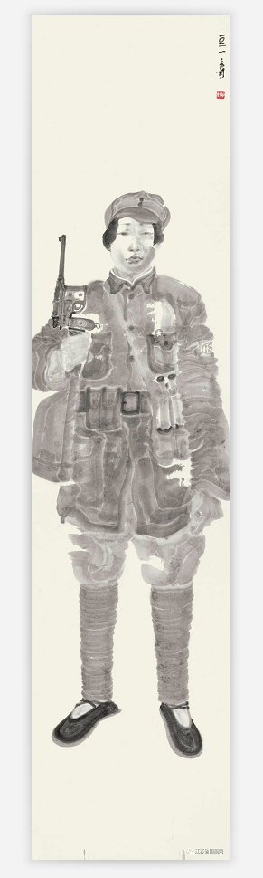 精于一点极其一趣著名画家周京新的感觉绘画