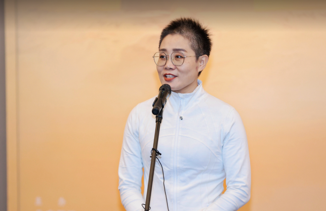 本次展览策展人、中央美院美术馆理论出版部主任红梅致辞