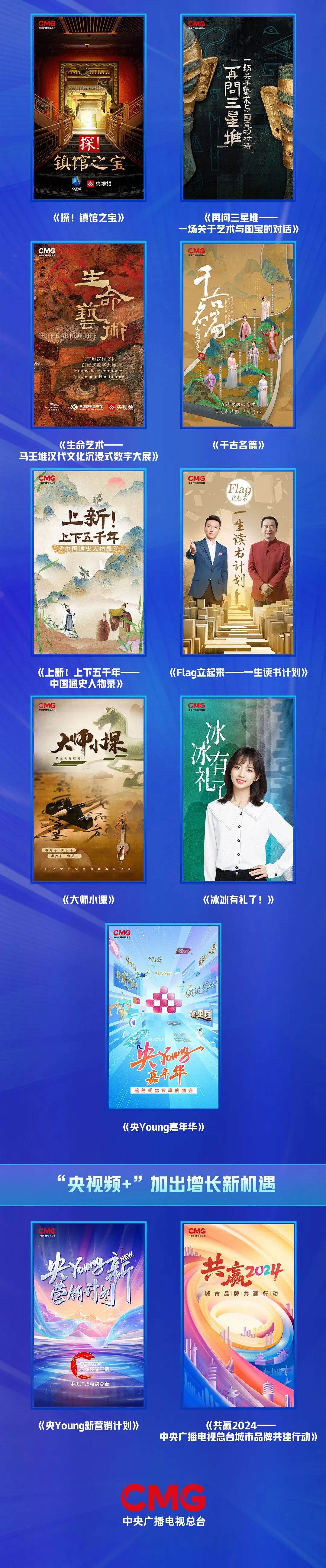 未来之频 “+”速向新!中央广播电视总台央视频2024年精品节目片单发布_广告频道_央视网(cctv.com)
