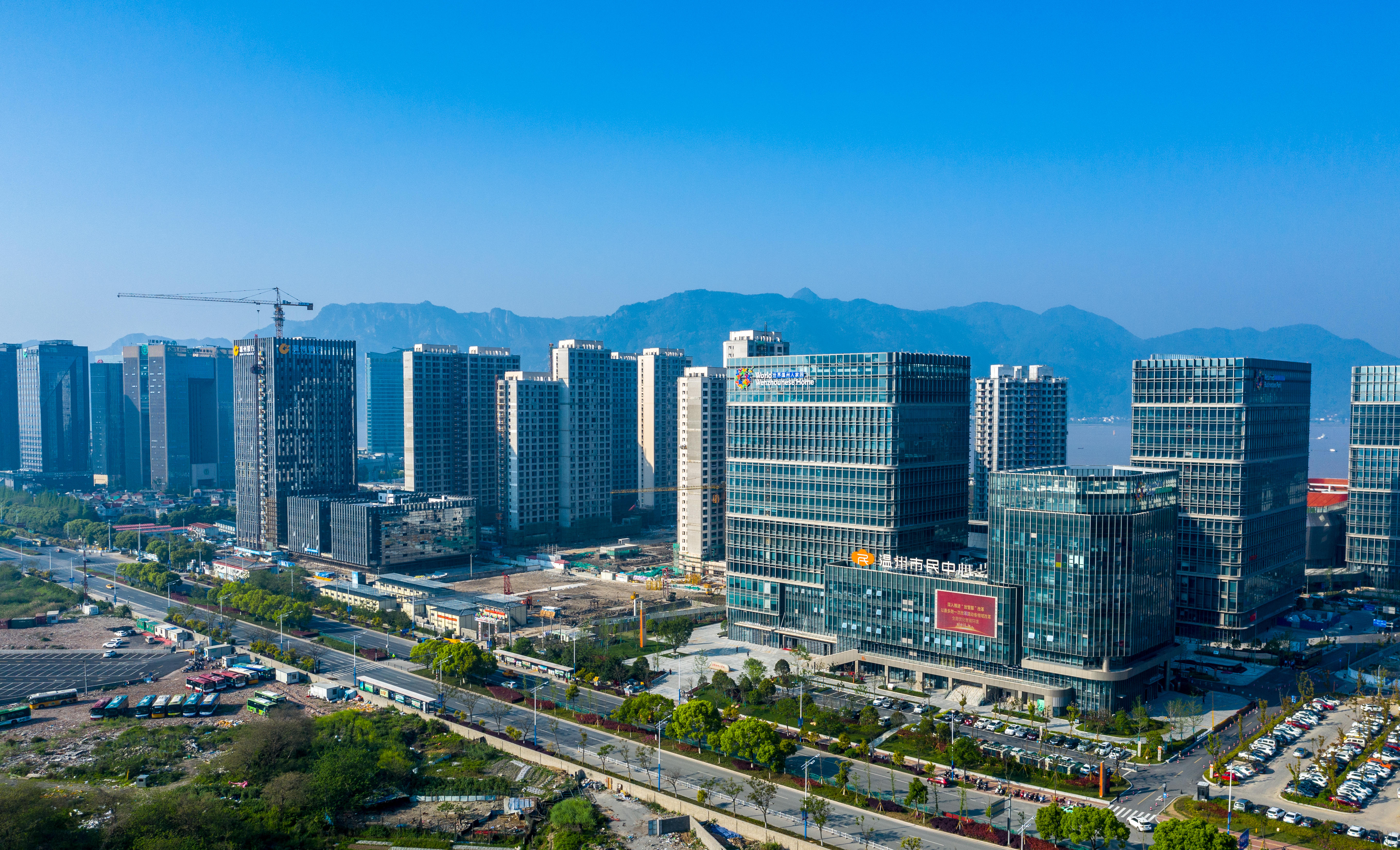 温州滨江cbd 苏巧将 摄