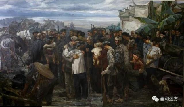 我们一定会回来  400X220cm 2005年