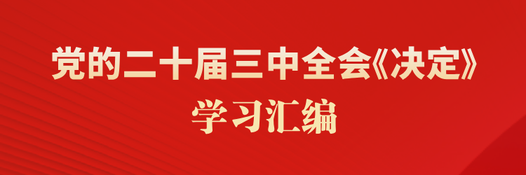 二十届三中全会学习汇编
