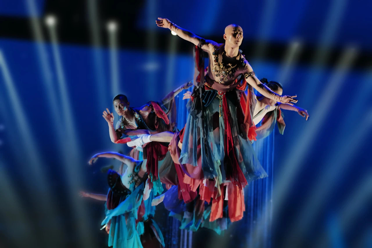 音乐话剧《受到召唤&middot;敦煌》北京演出现场