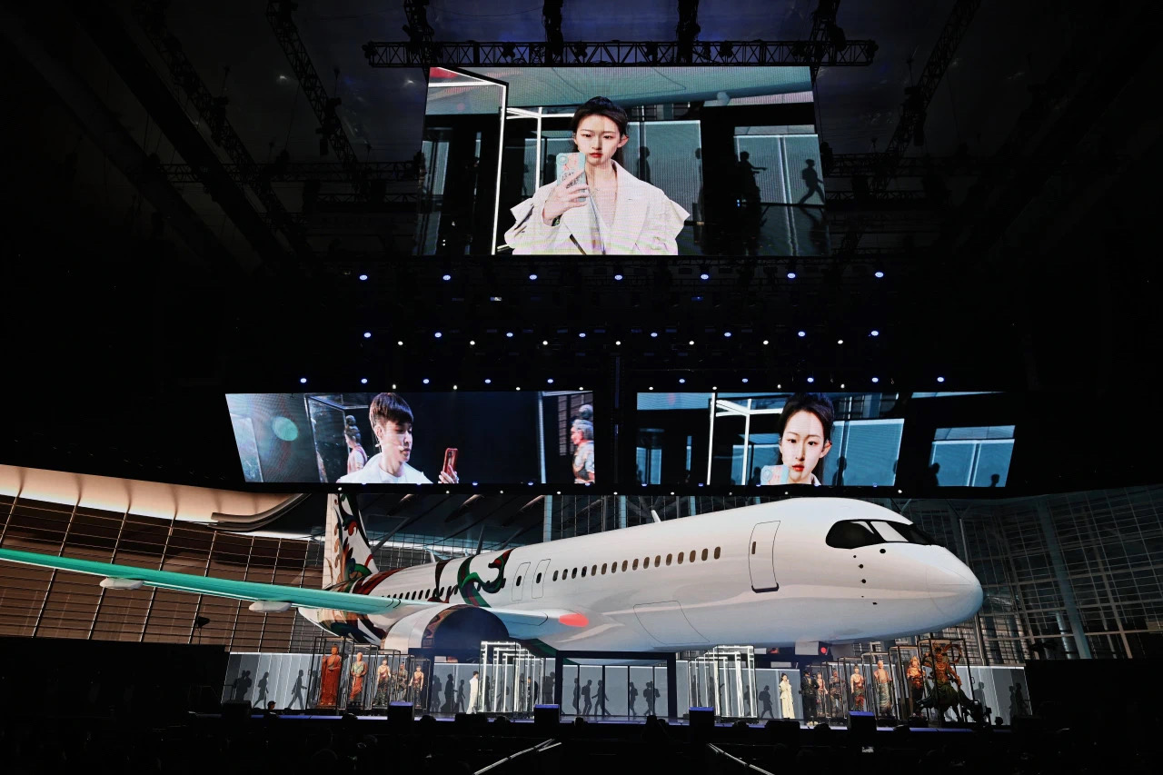 音乐话剧《受到召唤&middot;敦煌》北京演出现场