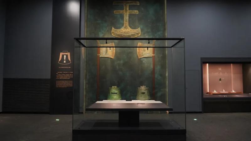 虎踞江南——新干大墓与青铜王国”展览在江西省博物馆开展_央视网报_央视
