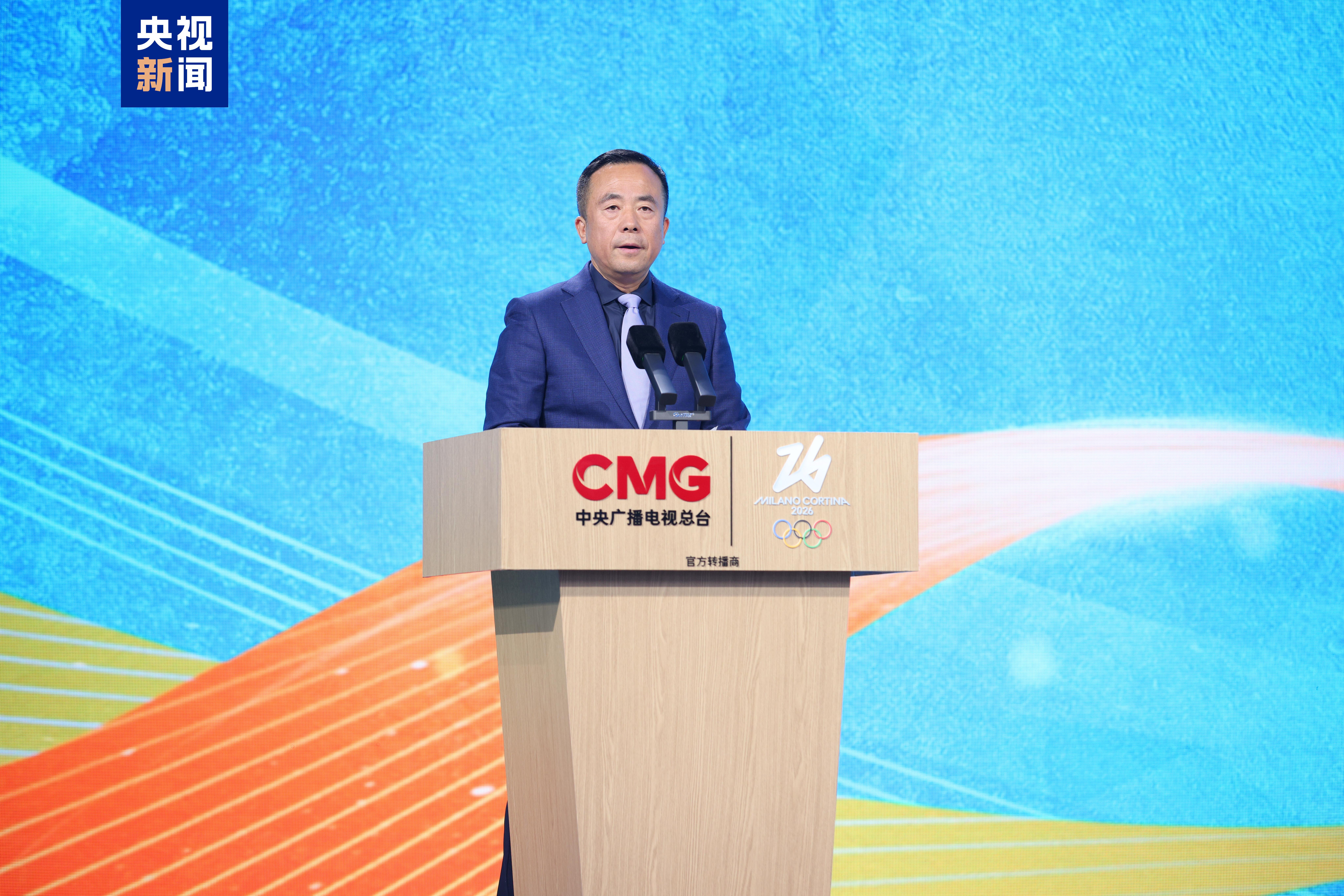 △中央广播电视总台总经理室负责人任学安