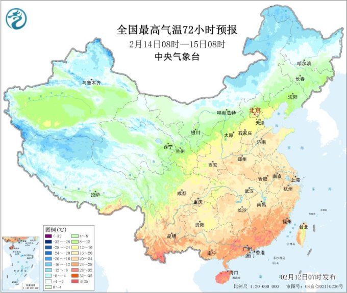 华北黄淮多地气温冲上15℃ 明日起冷空气将影响中东部