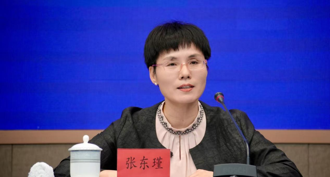 广东省体育局副局长张东瑾。