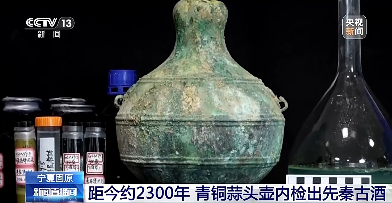 这壶酒“藏”了约2300年青铜壶内检出先秦古酒_央博_央视网(cctv.com)